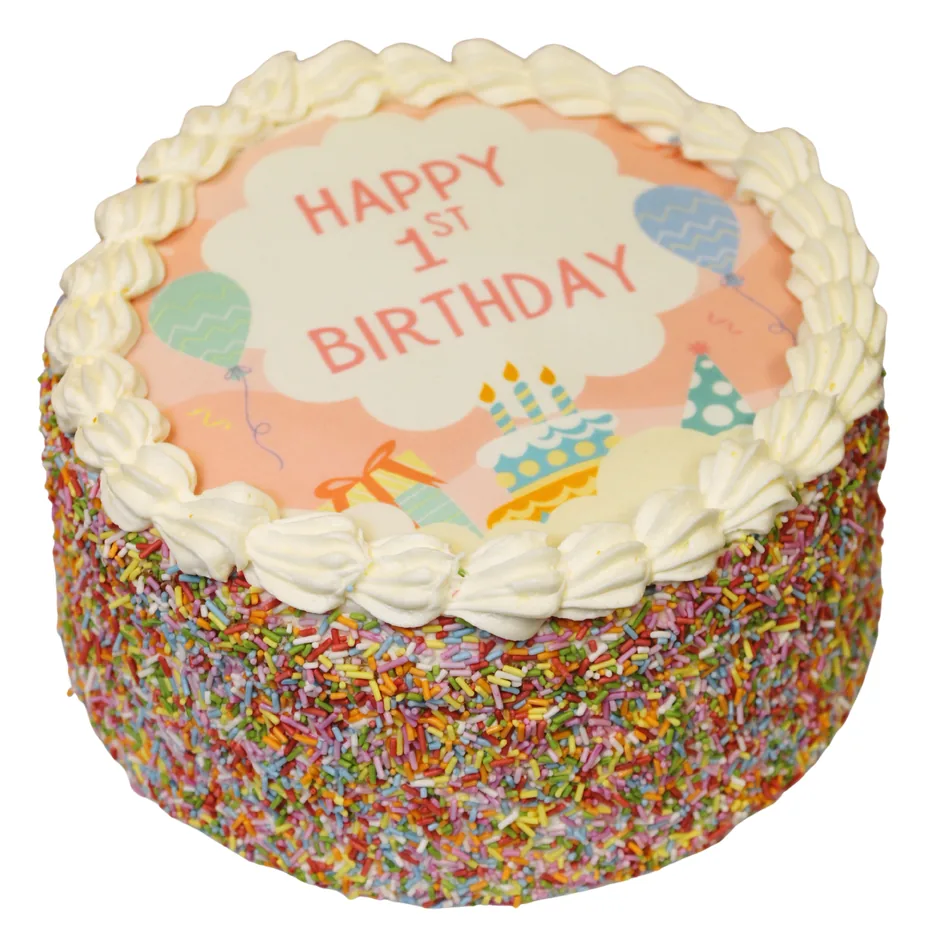 1st Birthday Cake (Girls) from Knotts Bakery